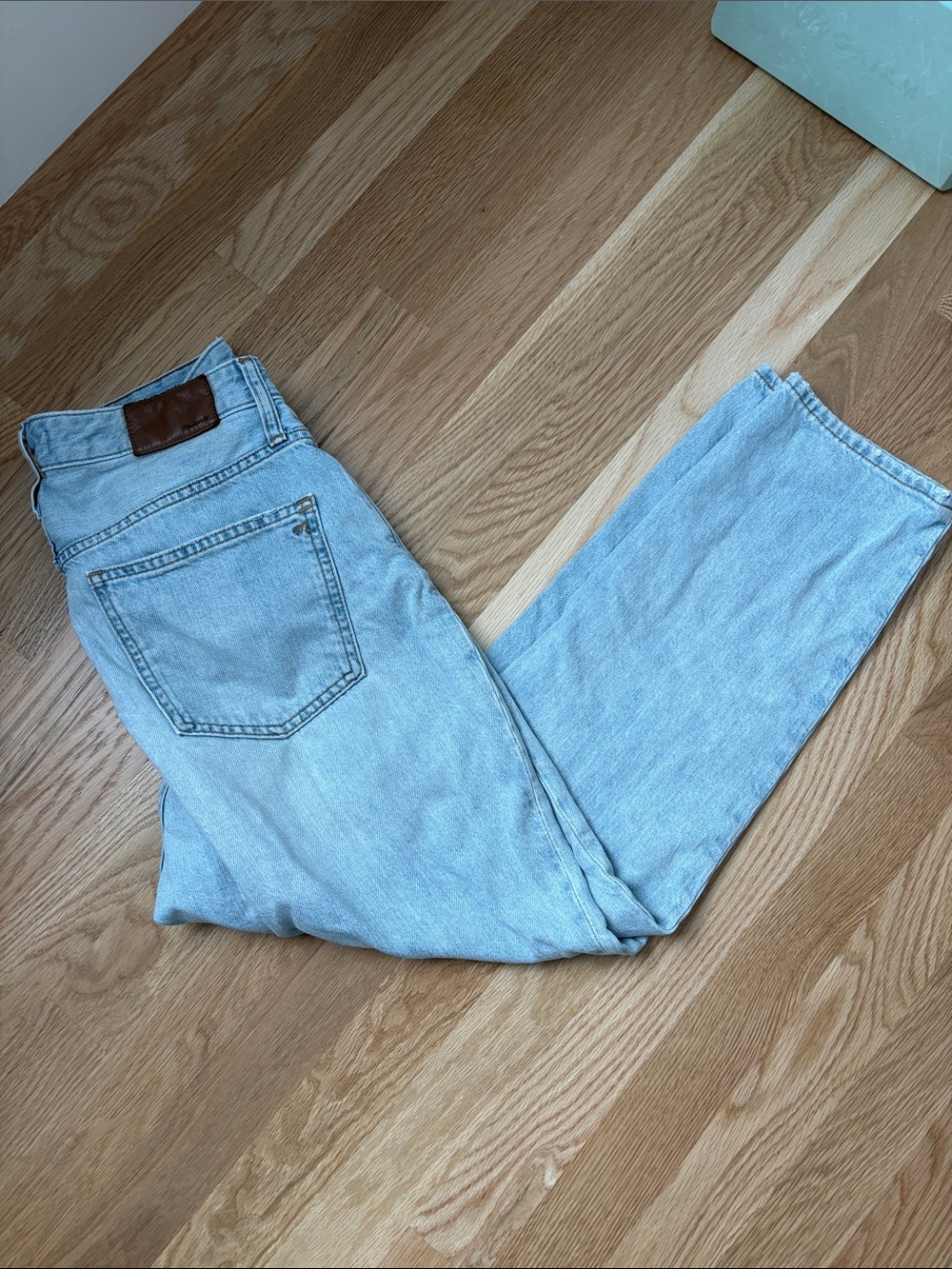 Madewell Light Wash Curvy Perfect Vintage Jeans